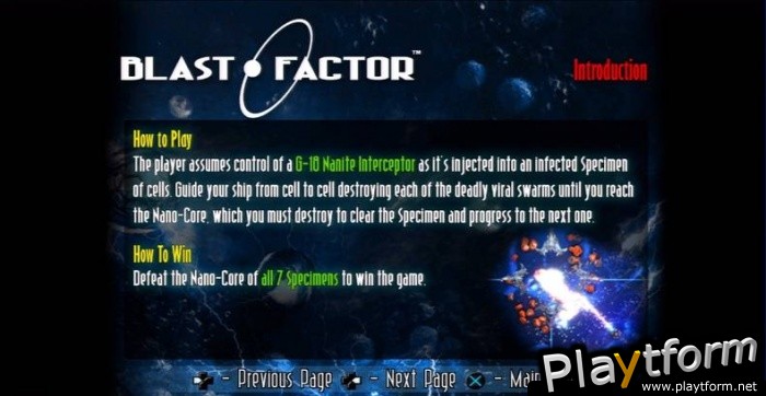 Blast Factor (PlayStation 3)