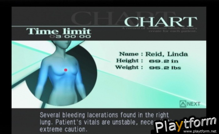 Trauma Center: Second Opinion (Wii)