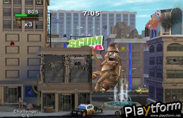 Rampage: Total Destruction (Wii)