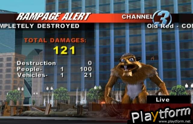 Rampage: Total Destruction (Wii)