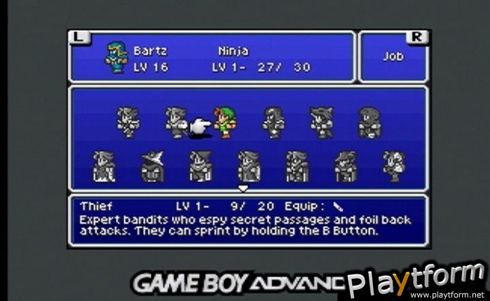 Final Fantasy V Advance (Game Boy Advance)