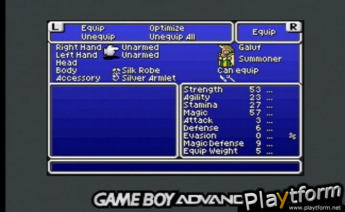 Final Fantasy V Advance (Game Boy Advance)