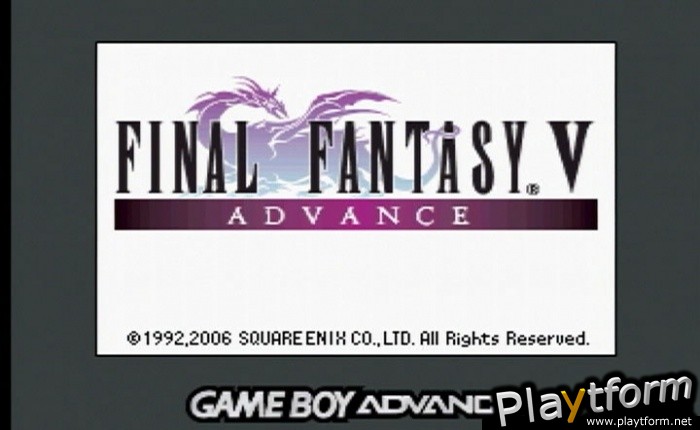 Final Fantasy V Advance (Game Boy Advance)