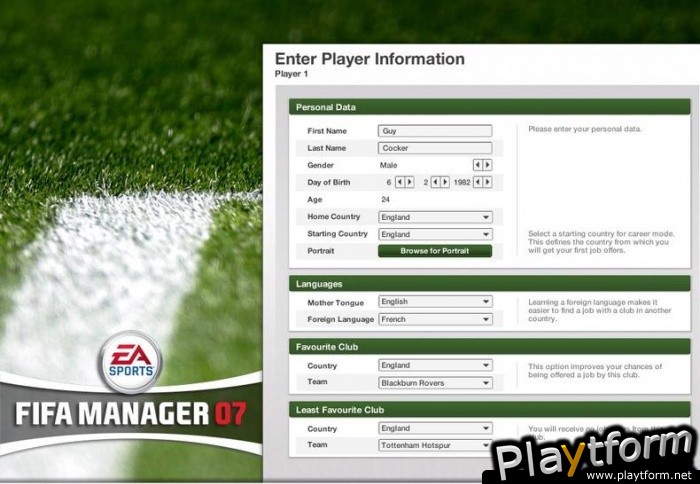 FIFA Manager 07 (PC)