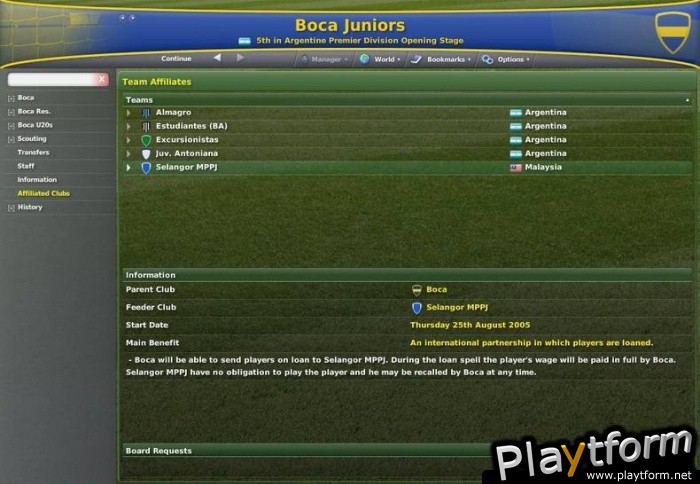 Worldwide Soccer Manager 2007 (PC)