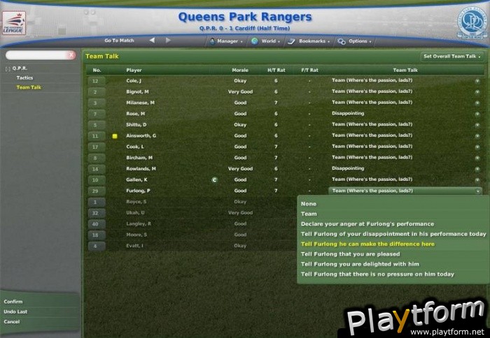 Worldwide Soccer Manager 2007 (PC)