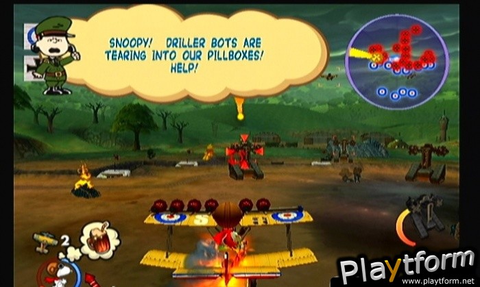 Snoopy vs. the Red Baron (PlayStation 2)