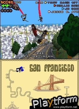 Tony Hawk's Downhill Jam (DS)