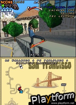 Tony Hawk's Downhill Jam (DS)