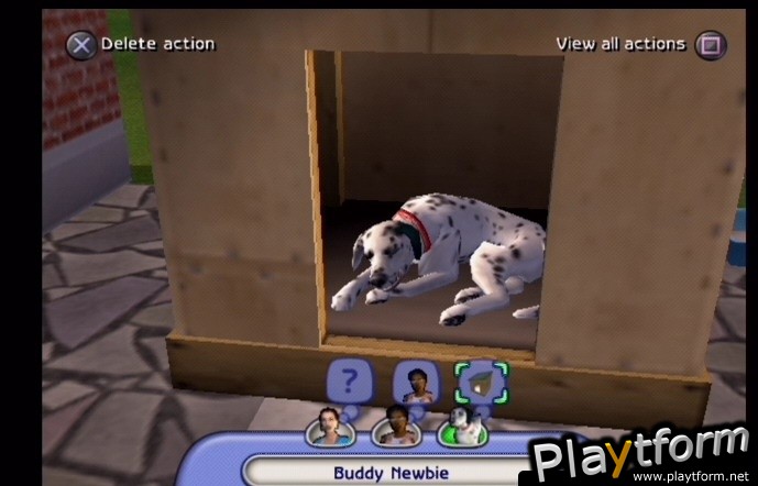 The Sims 2: Pets (PlayStation 2)