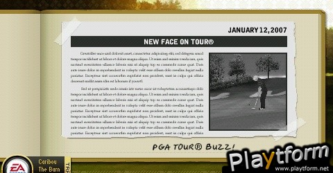 Tiger Woods PGA Tour 07 (PSP)