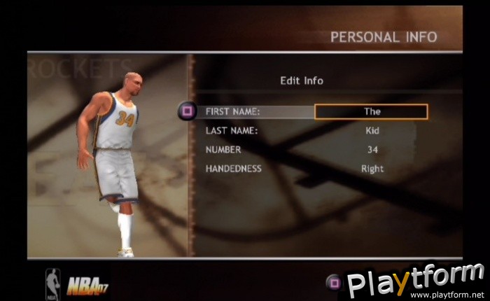 NBA 07 (PlayStation 2)