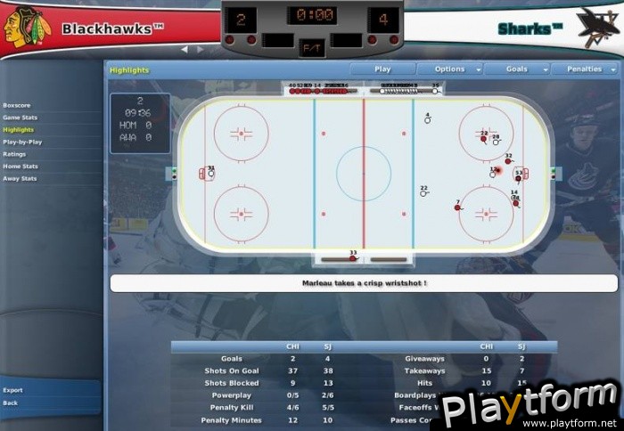 NHL: Eastside Hockey Manager 2007 (PC)