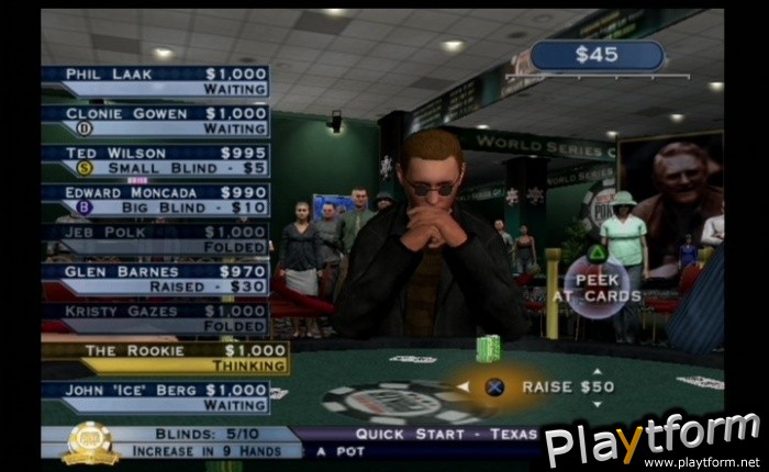 World Series of Poker: Tournament of Champions (PlayStation 2)