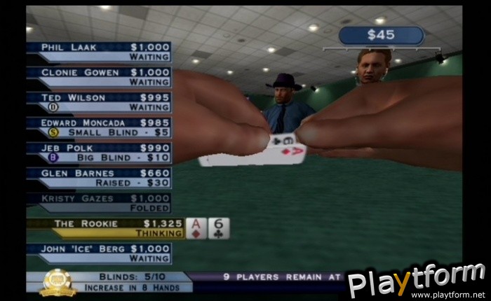 World Series of Poker: Tournament of Champions (PlayStation 2)