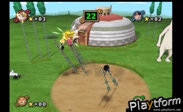 One Piece: Pirates' Carnival (PlayStation 2)