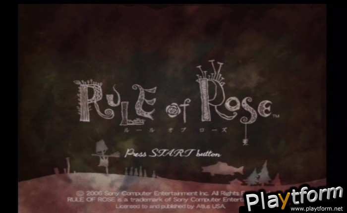 Rule of Rose (PlayStation 2)