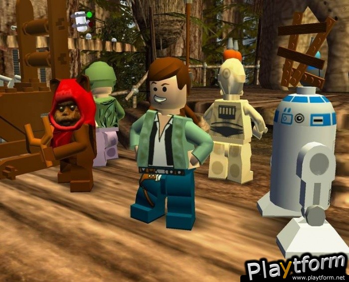 Lego Star Wars II: The Original Trilogy (GameCube)