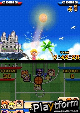 Mario Hoops 3 on 3 (DS)