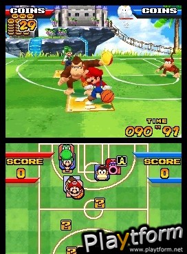 Mario Hoops 3 on 3 (DS)