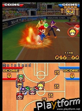 Mario Hoops 3 on 3 (DS)