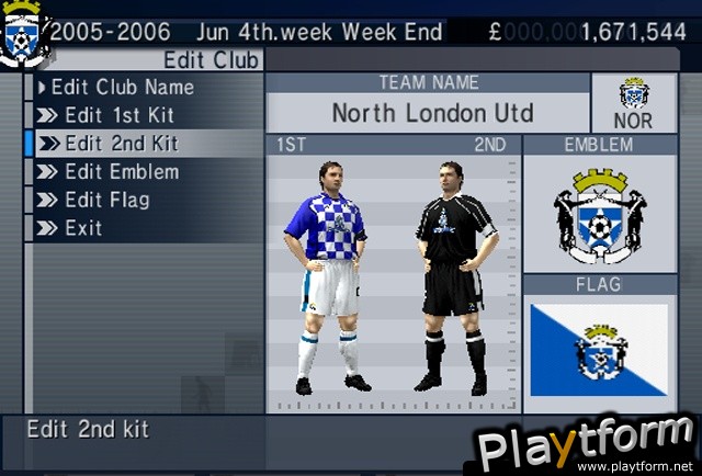 Let's Make a Soccer Team! (PlayStation 2)