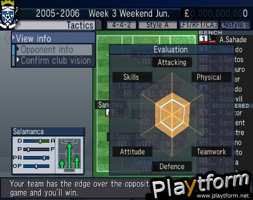 Let's Make a Soccer Team! (PlayStation 2)