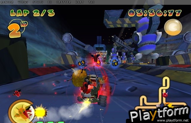 Pac-Man World Rally (PlayStation 2)