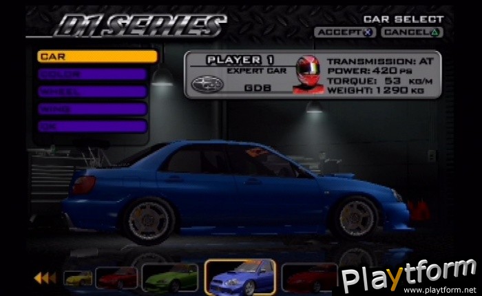 D1 Professional Drift Grand Prix Series (PlayStation 2)