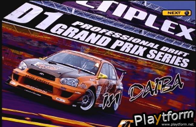 D1 Professional Drift Grand Prix Series (PlayStation 2)