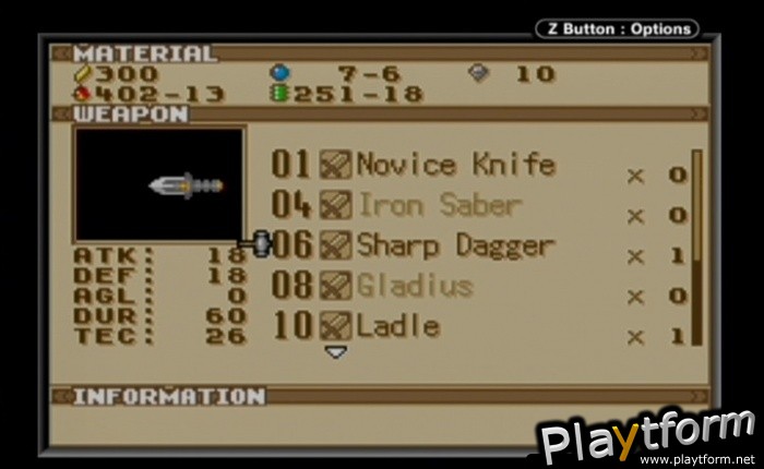 Summon Night: Swordcraft Story (Game Boy Advance)