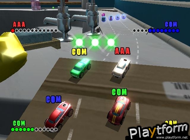 Micro Machines V4 (PlayStation 2)