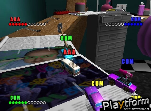 Micro Machines V4 (PlayStation 2)