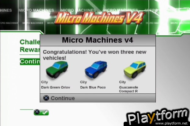 Micro Machines V4 (PlayStation 2)