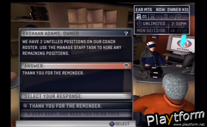 NFL Head Coach (PlayStation 2)