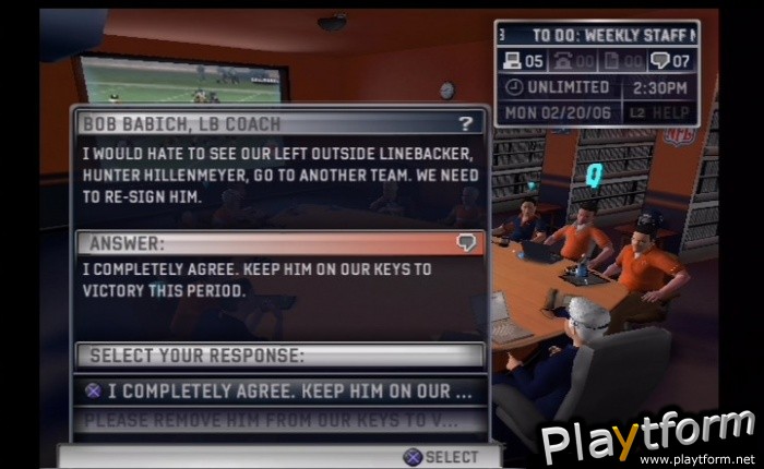 NFL Head Coach (PlayStation 2)