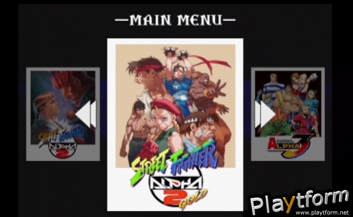 Street Fighter Alpha Anthology (PlayStation 2)