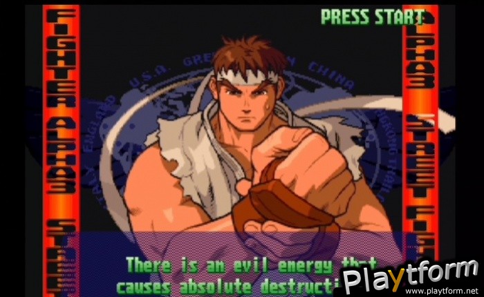 Street Fighter Alpha Anthology (PlayStation 2)