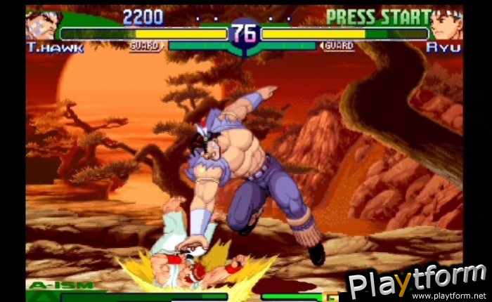 Street Fighter Alpha Anthology (PlayStation 2)