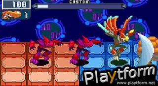 Mega Man Battle Network 6 Cybeast Falzar (Game Boy Advance)