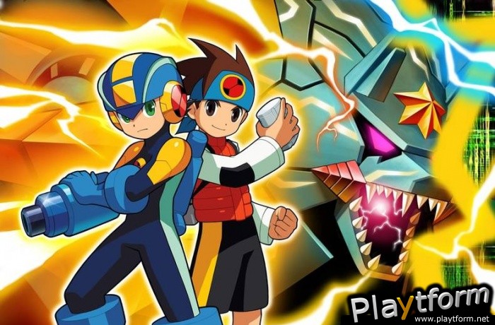 Mega Man Battle Network 6 Cybeast Gregar (Game Boy Advance)