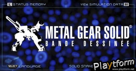 Metal Gear Solid: Digital Graphic Novel (PSP)