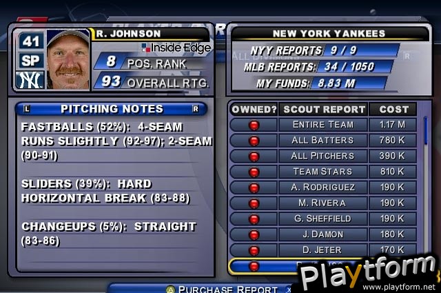 Major League Baseball 2K6 (GameCube)