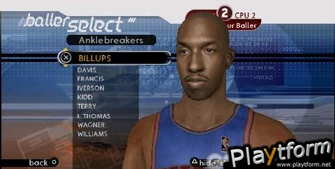 NBA Ballers: Rebound (PSP)