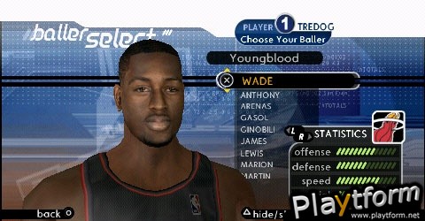 NBA Ballers: Rebound (PSP)