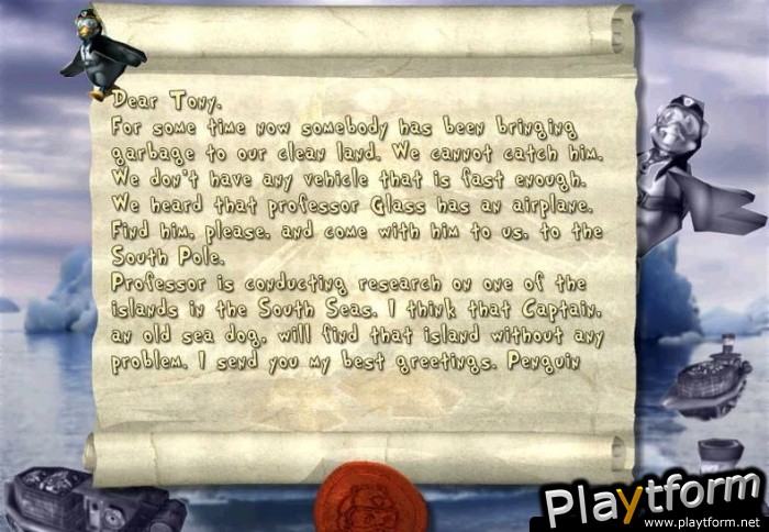 Great Journey: Mr. Penguin's Letter (PC)