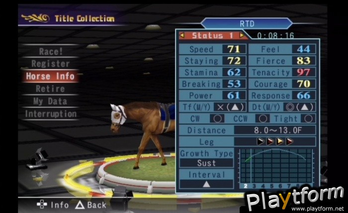 Gallop Racer 2006 (PlayStation 2)