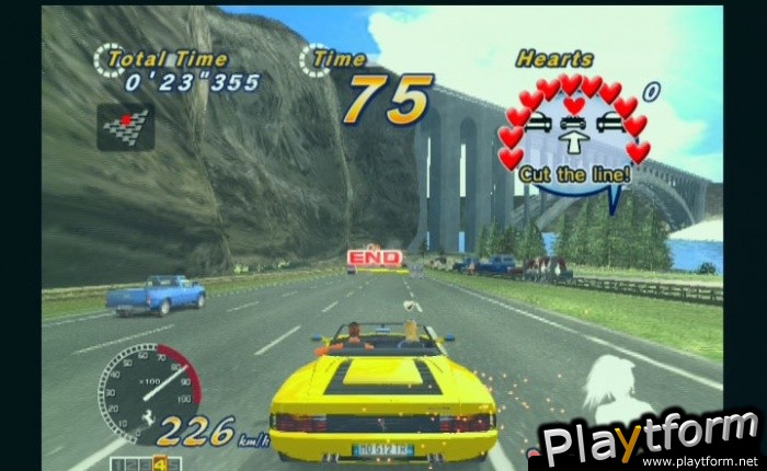 OutRun 2006: Coast 2 Coast (PlayStation 2)