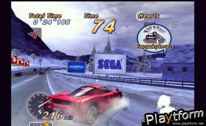 OutRun 2006: Coast 2 Coast (PlayStation 2)