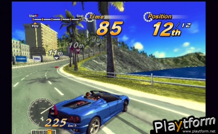 OutRun 2006: Coast 2 Coast (PlayStation 2)